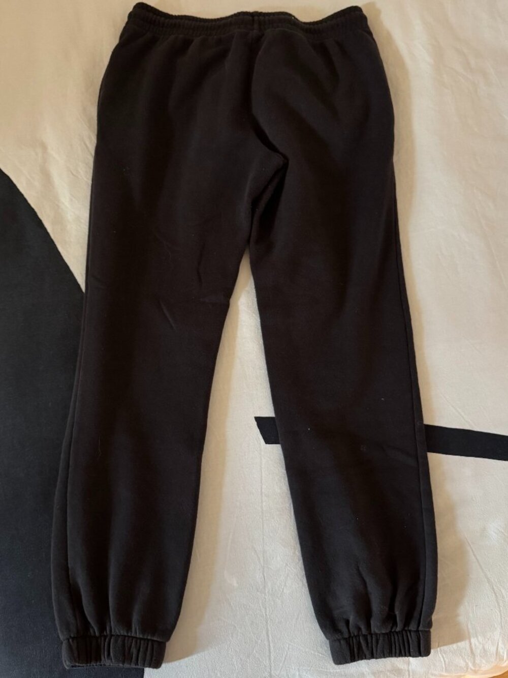 Kids Black Jogger Sweatpants | Cozy Elastic Waist Lounge Pants | Everyday Active